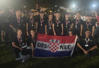 Izvrstan rezultat naše ekipe ženske mladeži na 16. Državnom natjecanju vatrogasne mladeži u Makarskoj!