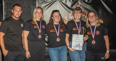 Naša operativna ženska ekipa vatrogaskinja 3. u Bolu!